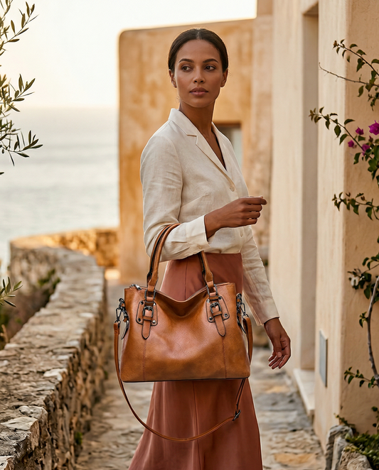 Vento Aureo – Vegan Leather Shoulder Bag