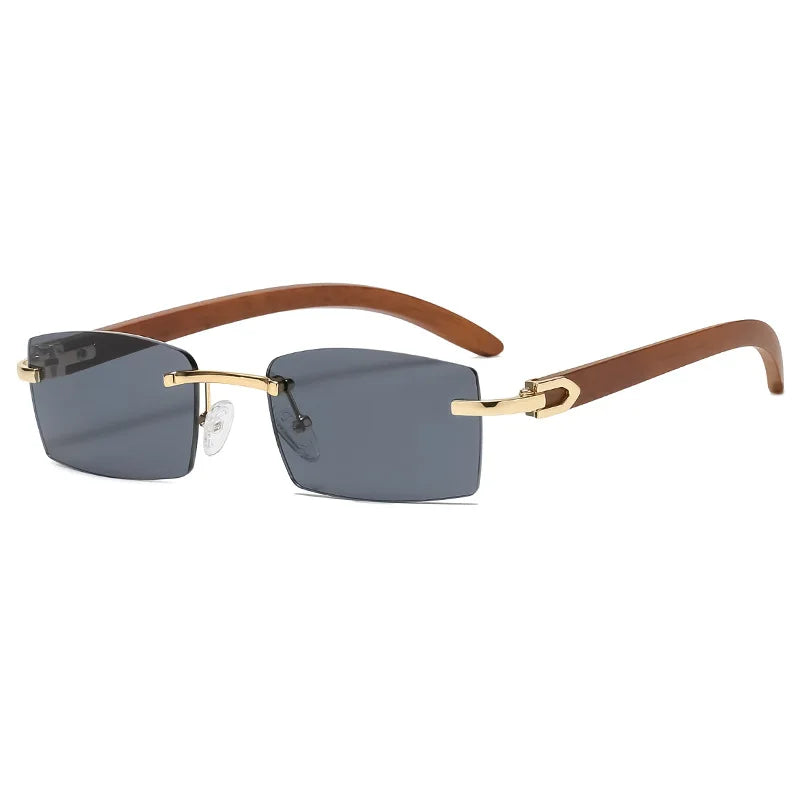 Luxury Vintage Wooden Sunglasses