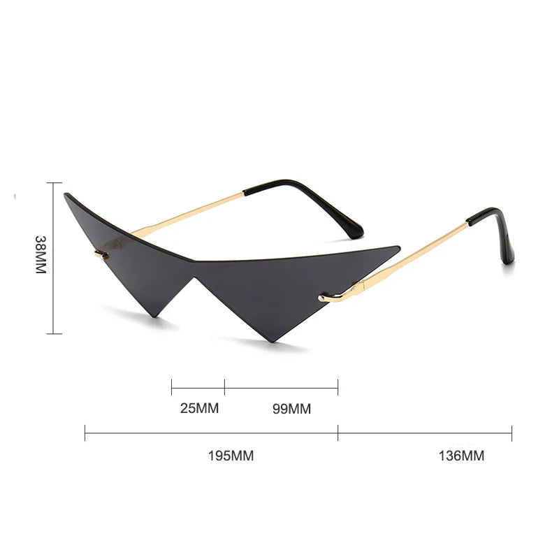 "Oblivion" Cat Eye Sunglasses