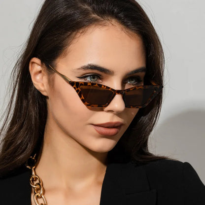 "Aurora Noir" Cat-Eye Sunglasses