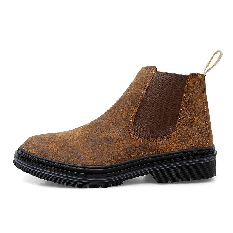 "Mirko" Leather Chelsea Boots