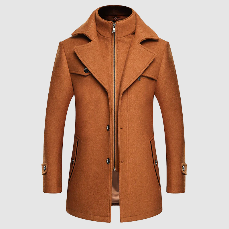 Vespero Doppio – Tailored Wool Overcoat
