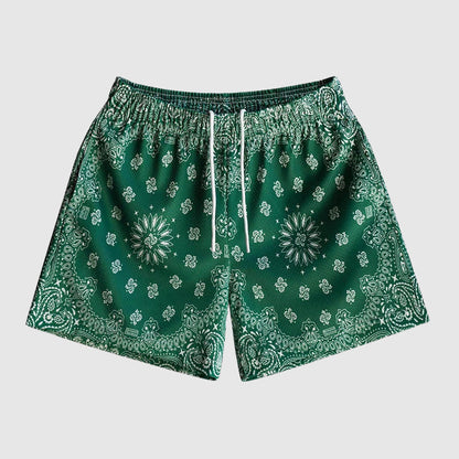 "Honolulu Paradise" Beach Shorts
