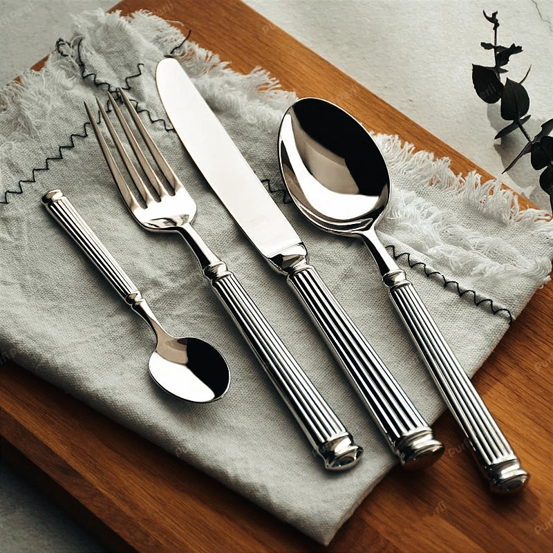 "Regalita" - Stainless Steel Cutlery Set by Cristian Moretti - Cristian Moretti