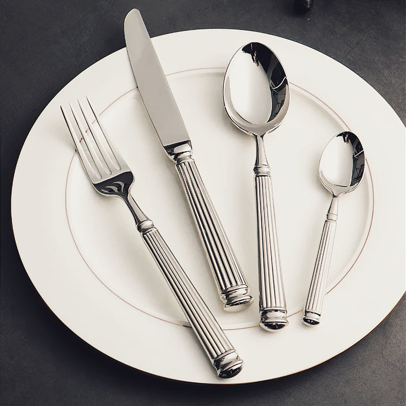 "Regalita" - Stainless Steel Cutlery Set by Cristian Moretti - Cristian Moretti