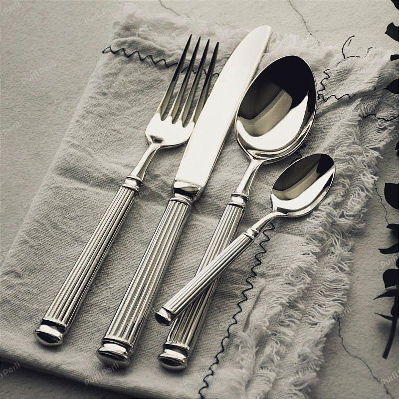 "Regalita" - Stainless Steel Cutlery Set by Cristian Moretti - Cristian Moretti