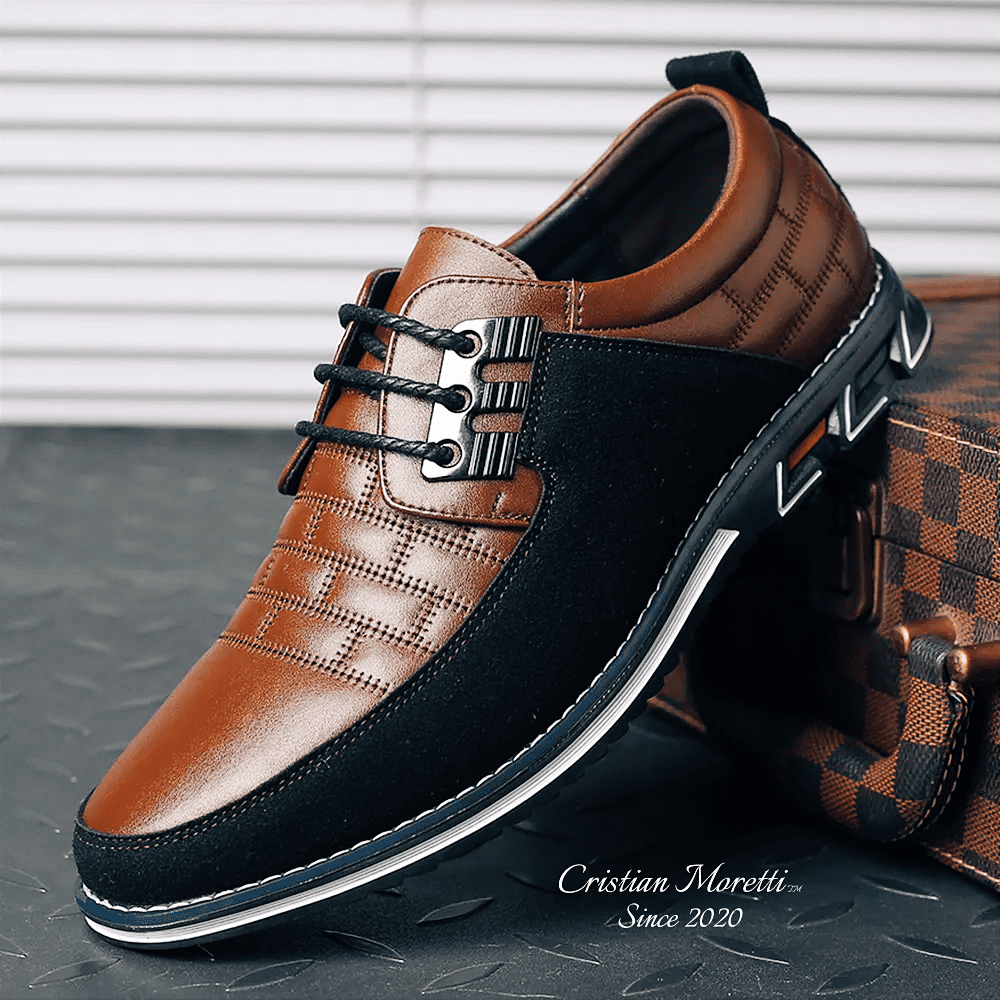 Matteo™ Business Casual Leather Shoes - by Cristian Moretti®