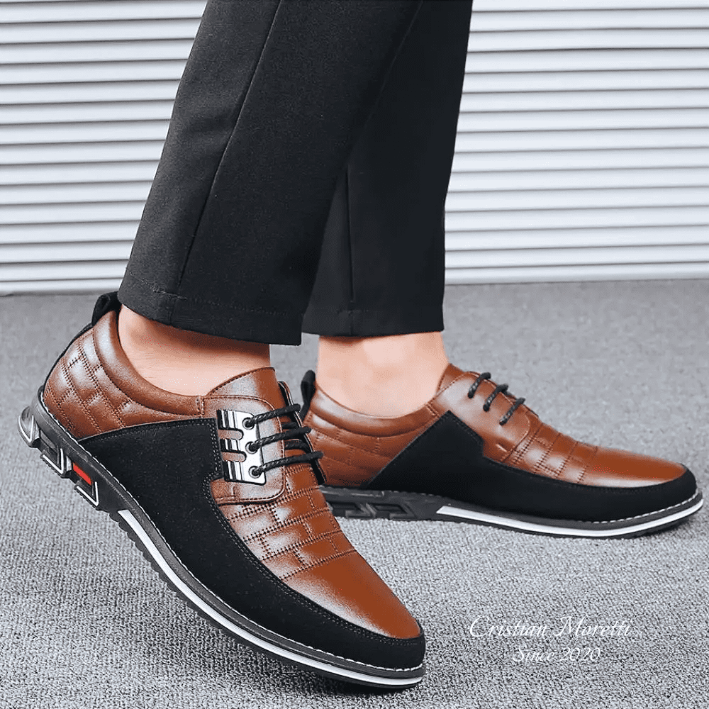 Matteo™ Business Casual Leather Shoes - by Cristian Moretti®