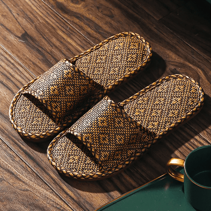 Handcrafted Bamboo Slippers by Cristian Moretti®