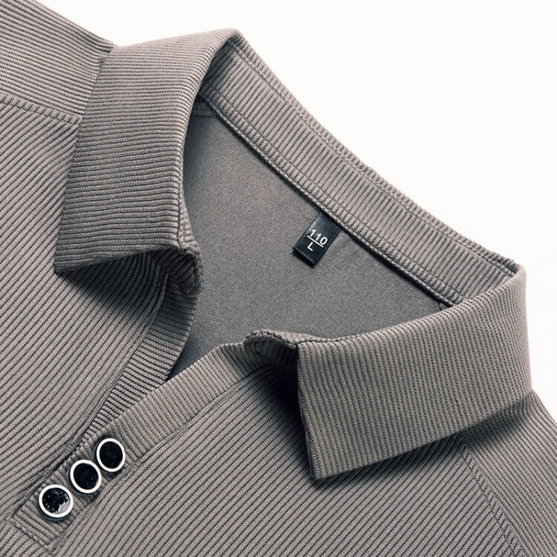 Paolo™ Long Sleeved Premium Polo by Cristian Moretti - Cristian Moretti