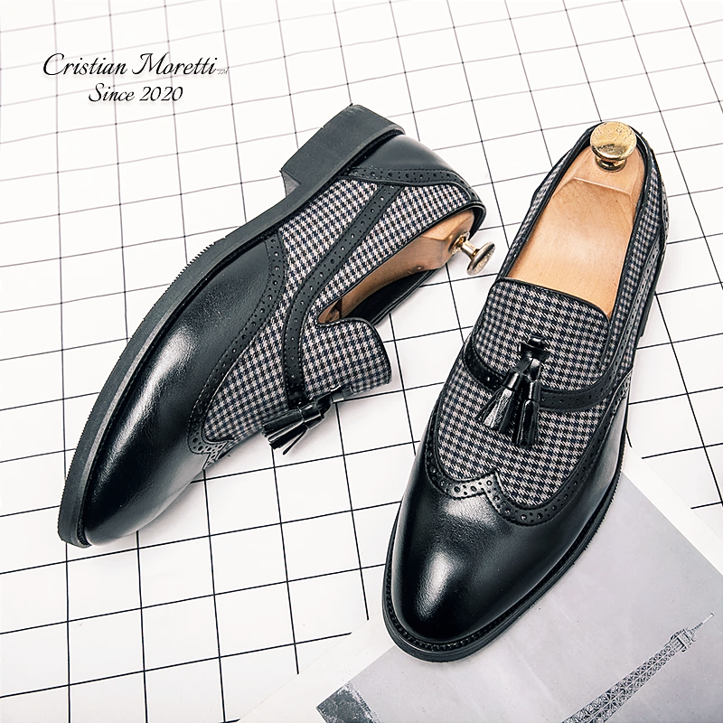 Antonio De Luca™ Premium Leather Slip-On Shoes