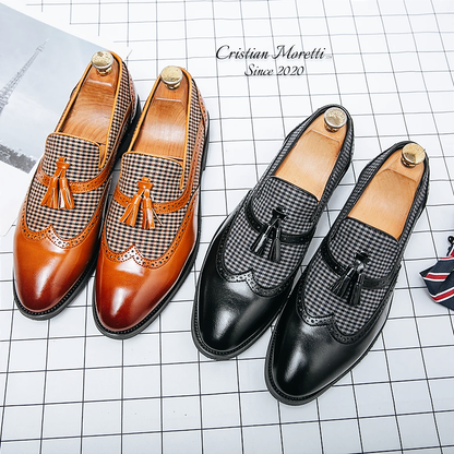 Antonio De Luca™ Premium Leather Slip-On Shoes