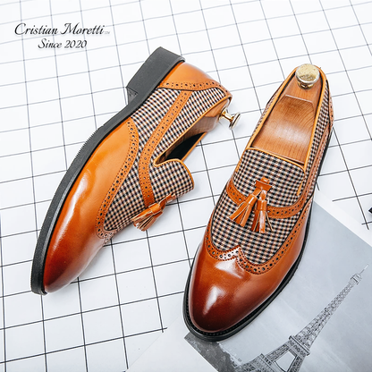 Antonio De Luca™ Premium Leather Slip-On Shoes