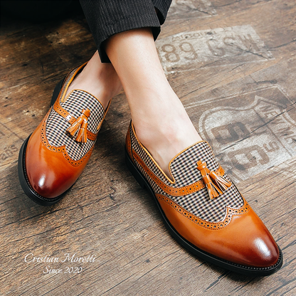 Antonio De Luca™ Premium Leather Slip-On Shoes