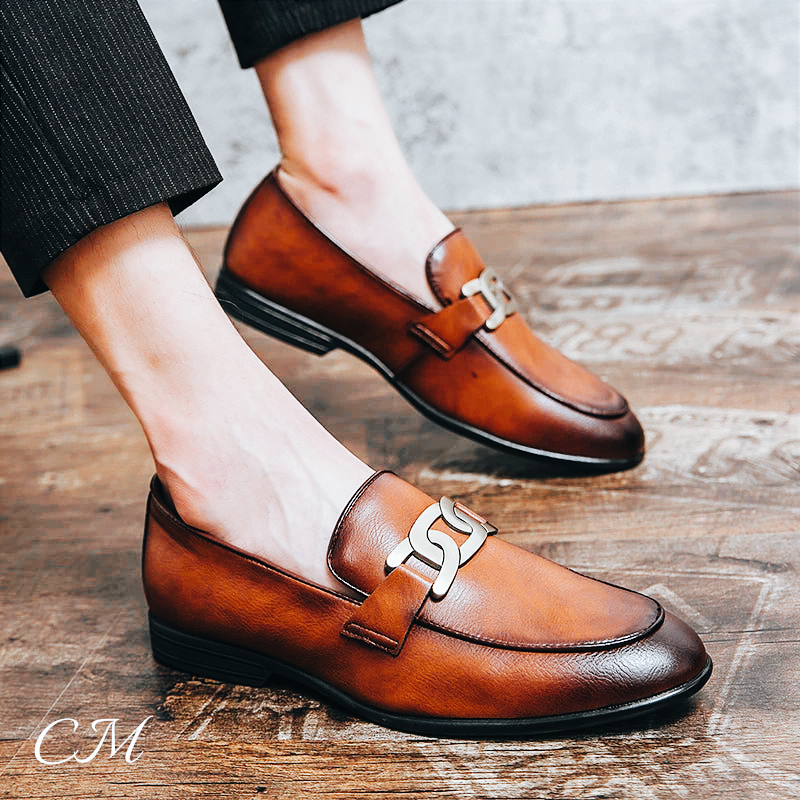 "Riccardo Fontana" Leather Loafers