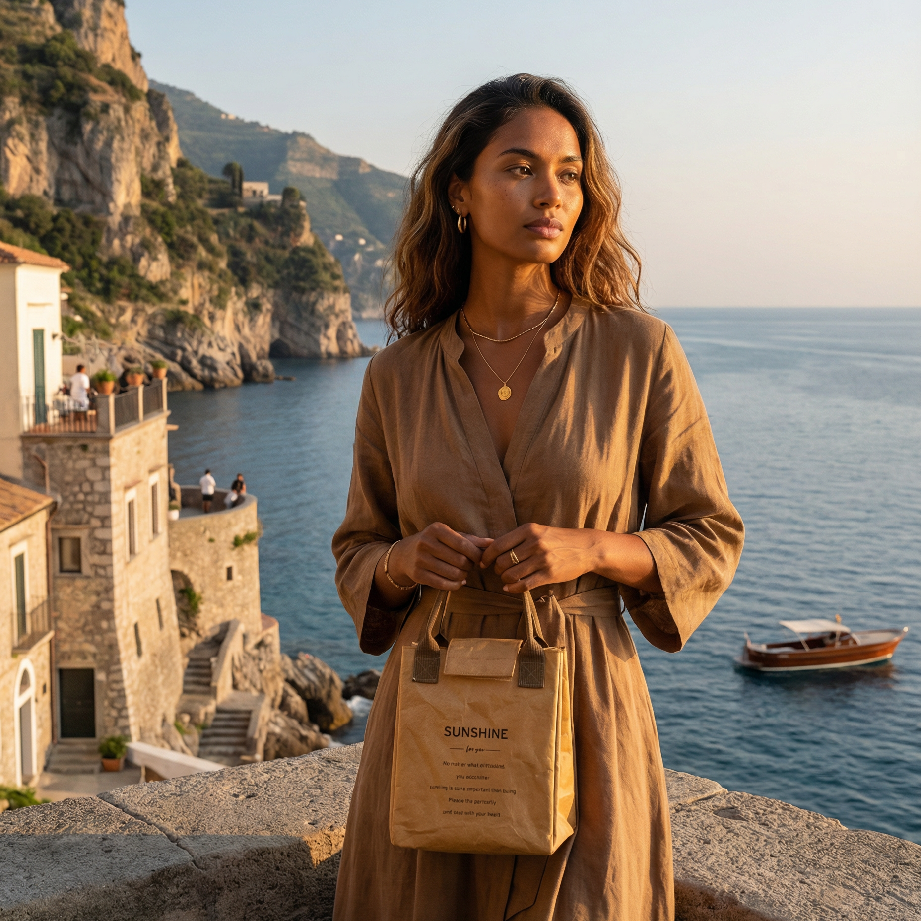 "Il Sole" Waterproof Lunch Bag