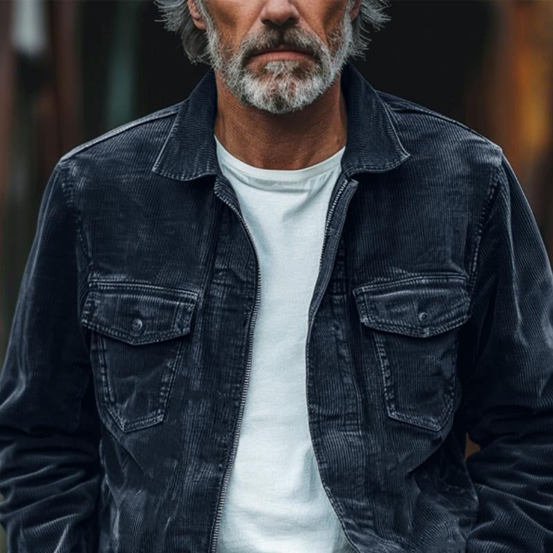 Venezia Corda – Ribbed Cotton Jacket