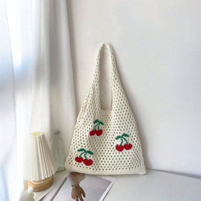 "La Frutta" Crochet Shopper Bag