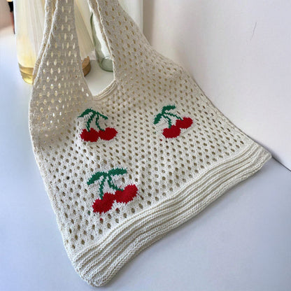 "La Frutta" Crochet Shopper Bag