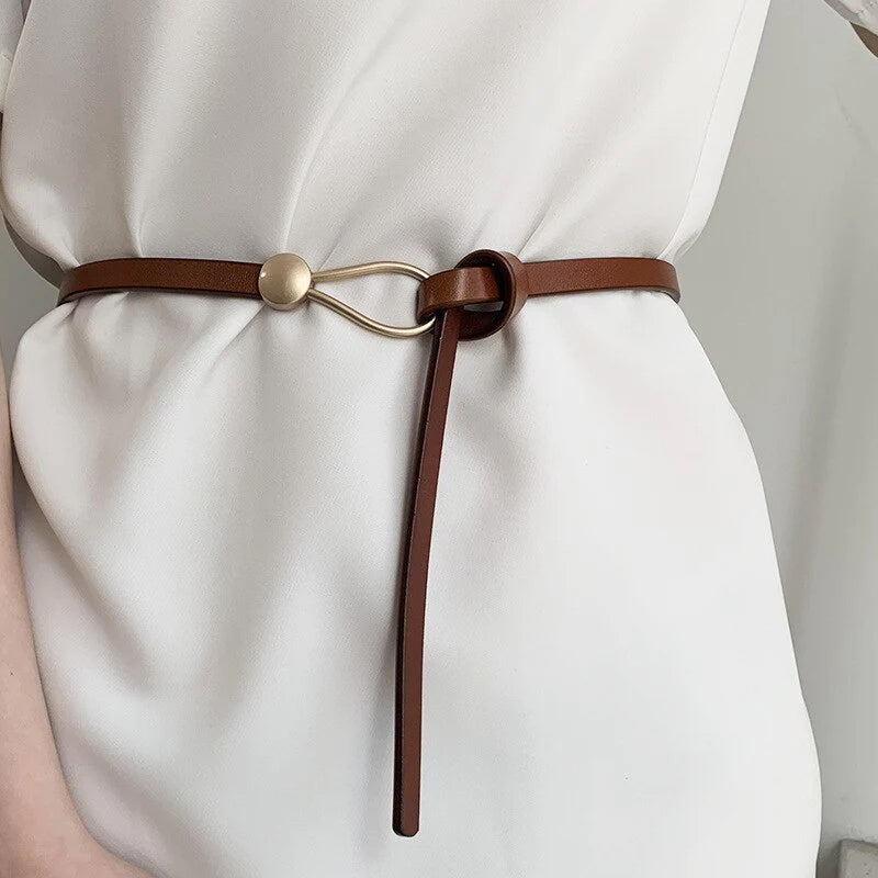 "Luxe Touch" Leather Belt - Cristian Moretti