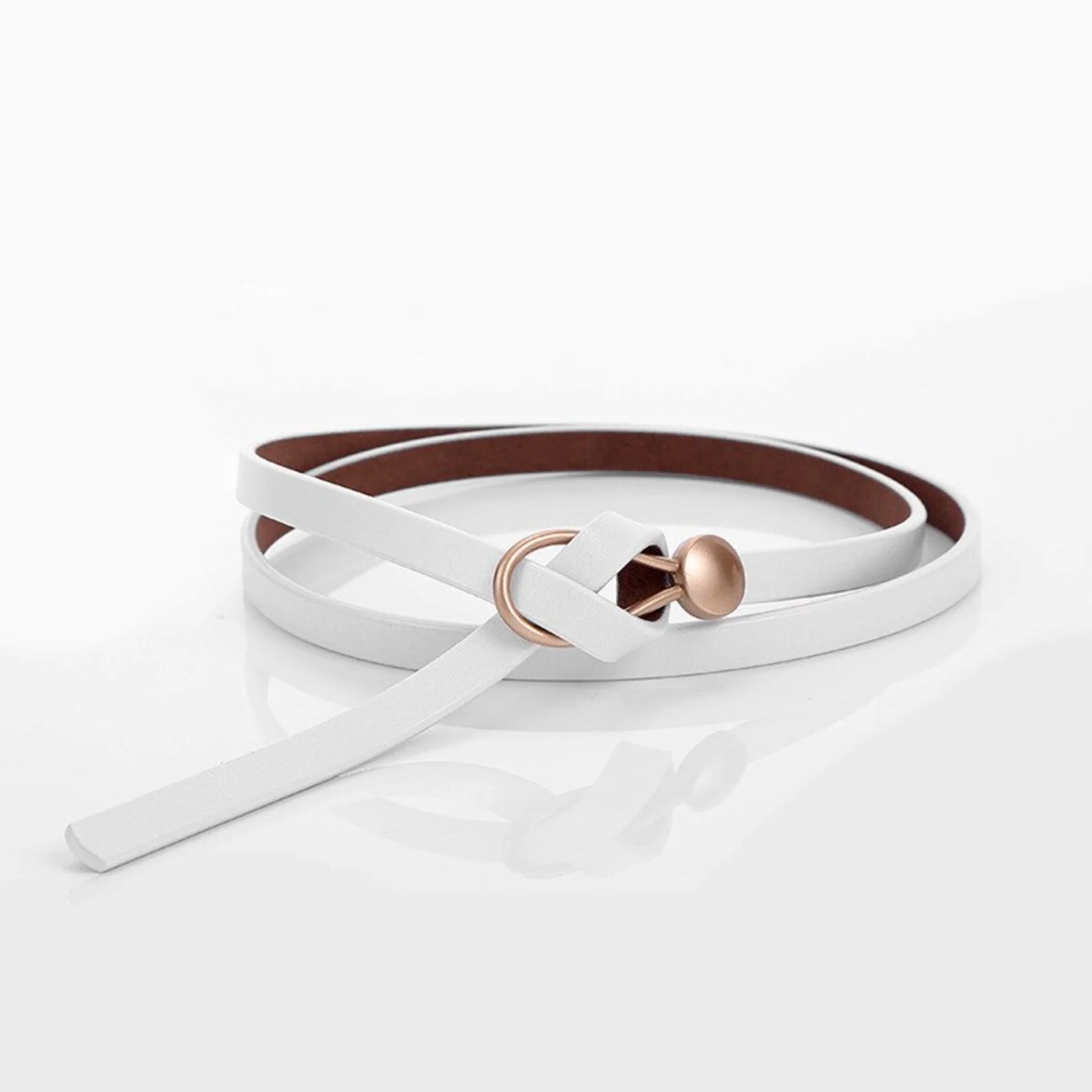 "Luxe Touch" Leather Belt - Cristian Moretti