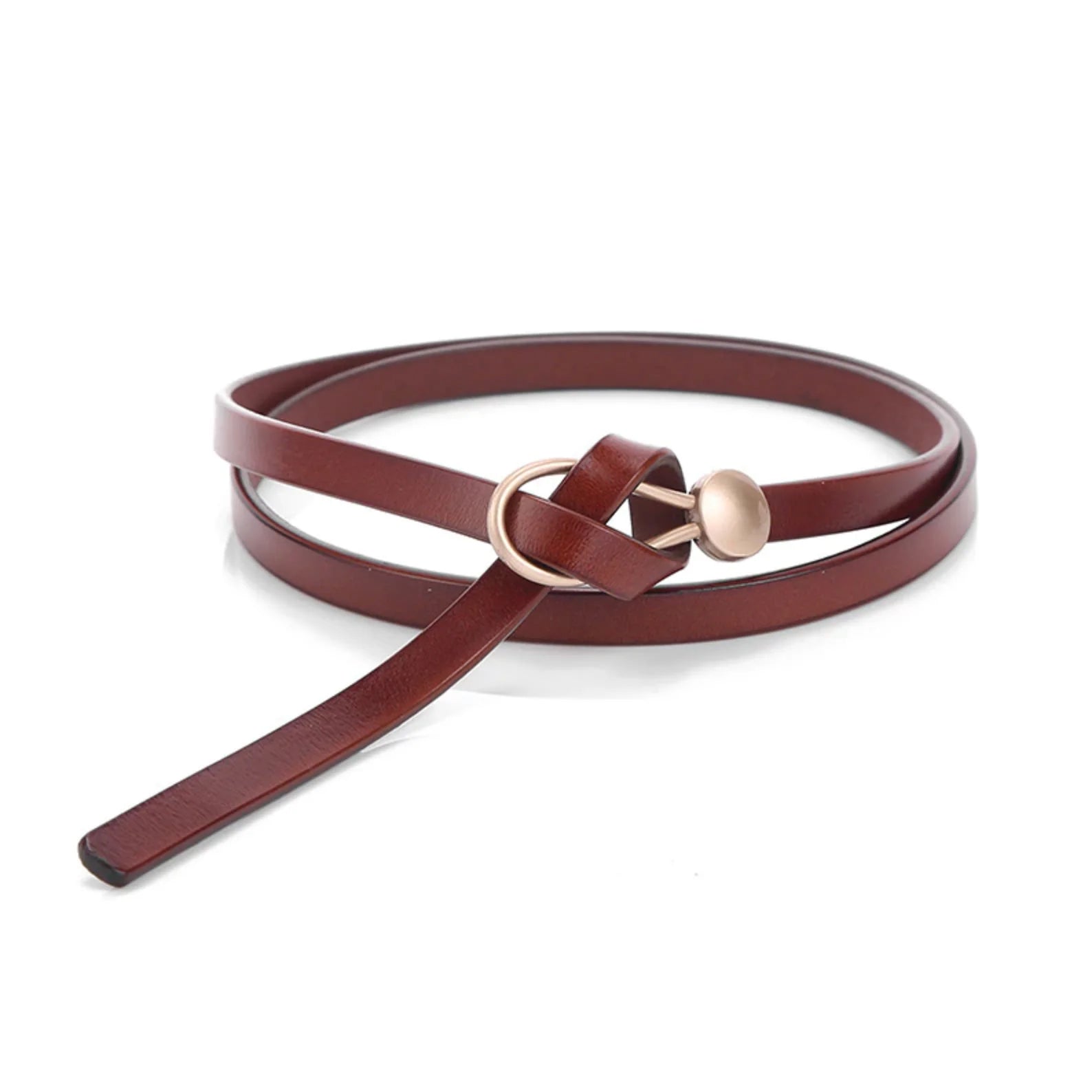 "Luxe Touch" Leather Belt - Cristian Moretti