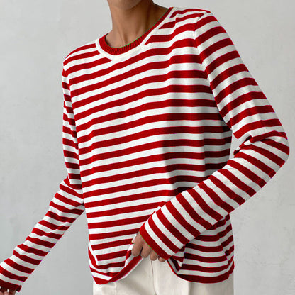 Alba Rigata – Striped Long-Sleeve Shirt