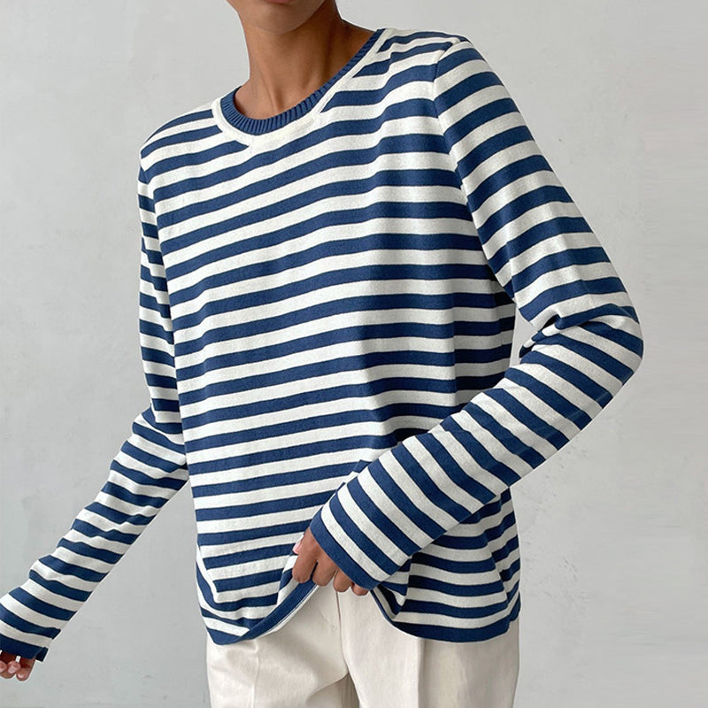 Alba Rigata – Striped Long-Sleeve Shirt