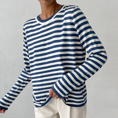 Alba Rigata – Striped Long-Sleeve Shirt