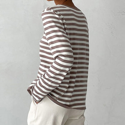 Alba Rigata – Striped Long-Sleeve Shirt