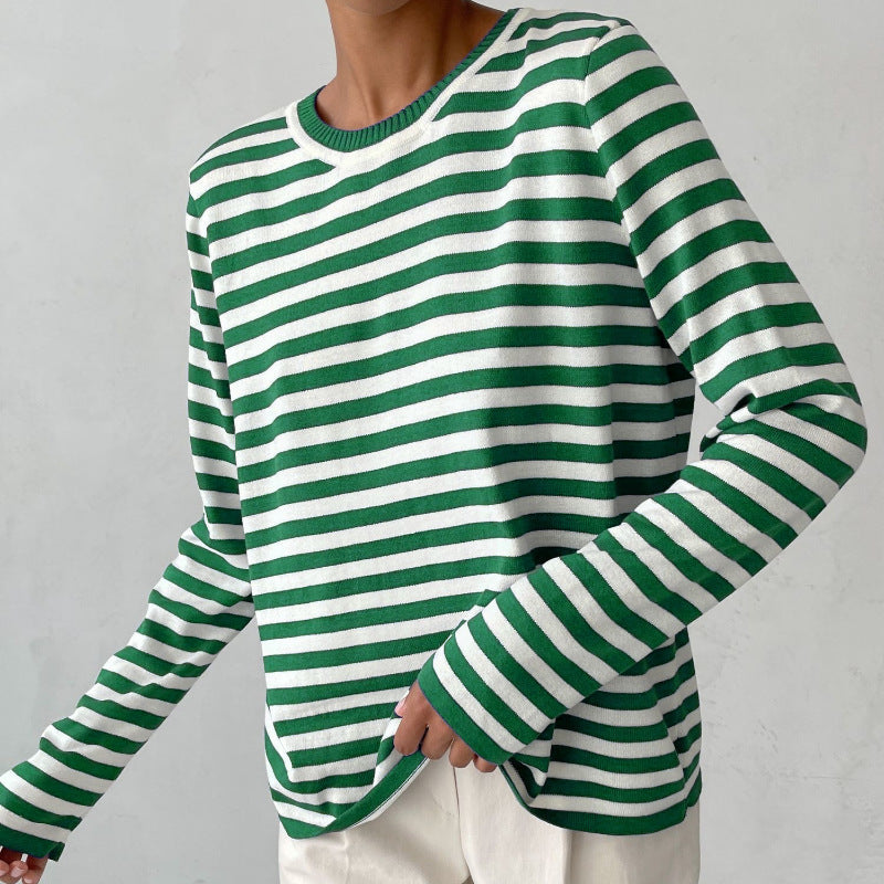 Alba Rigata – Striped Long-Sleeve Shirt