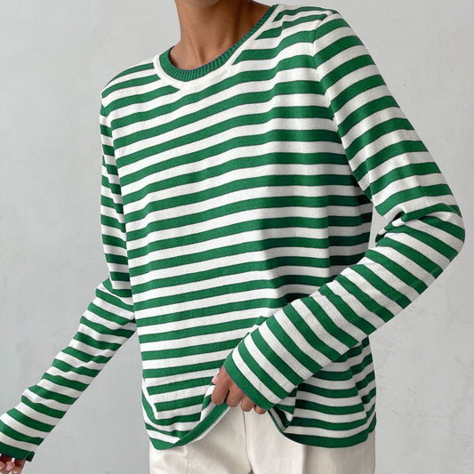Alba Rigata – Striped Long-Sleeve Shirt