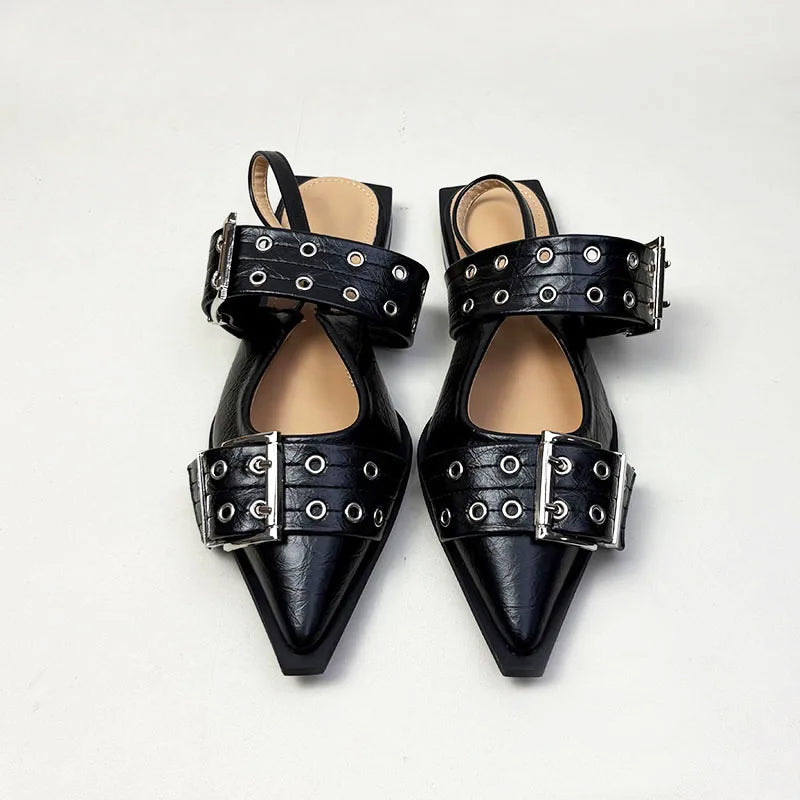"Memphis" Pointed Flats