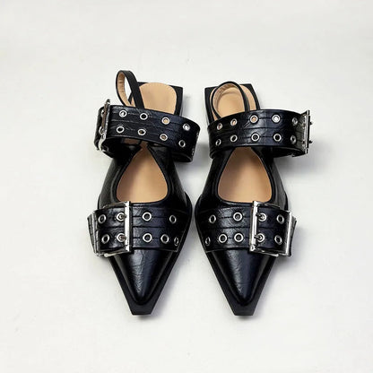 "Memphis" Pointed Flats