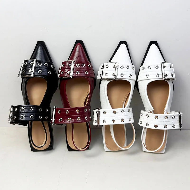 "Memphis" Pointed Flats