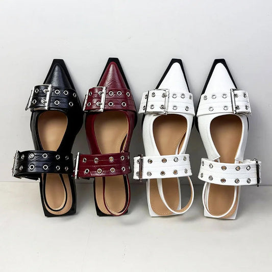 "Memphis" Pointed Flats