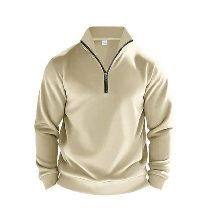 Cavaliere – Half-Zip Mock Neck Sweater
