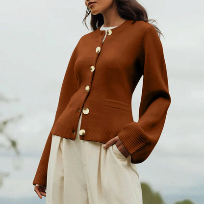 Serafina – Ribbed Knit Cardigan