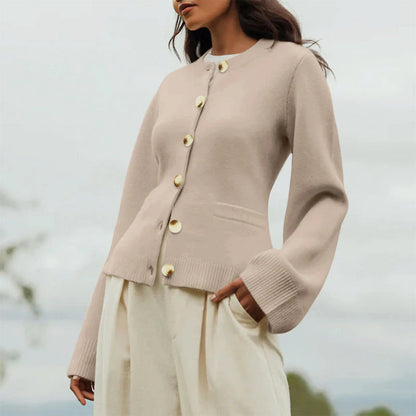 Serafina – Ribbed Knit Cardigan