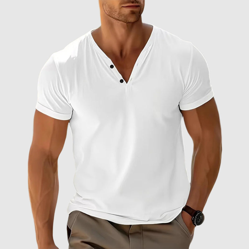 Raffaele Marini Breeze Henley Shirt - Cristian Moretti