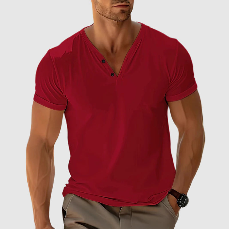 Raffaele Marini Breeze Henley Shirt - Cristian Moretti