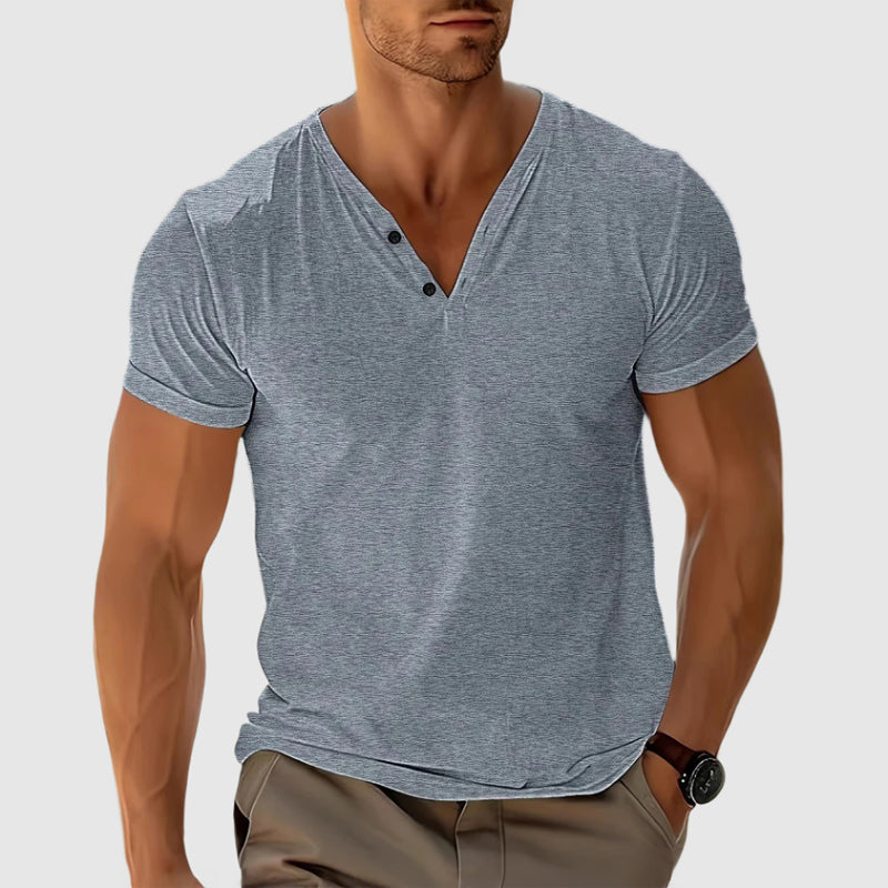 Raffaele Marini Breeze Henley Shirt - Cristian Moretti