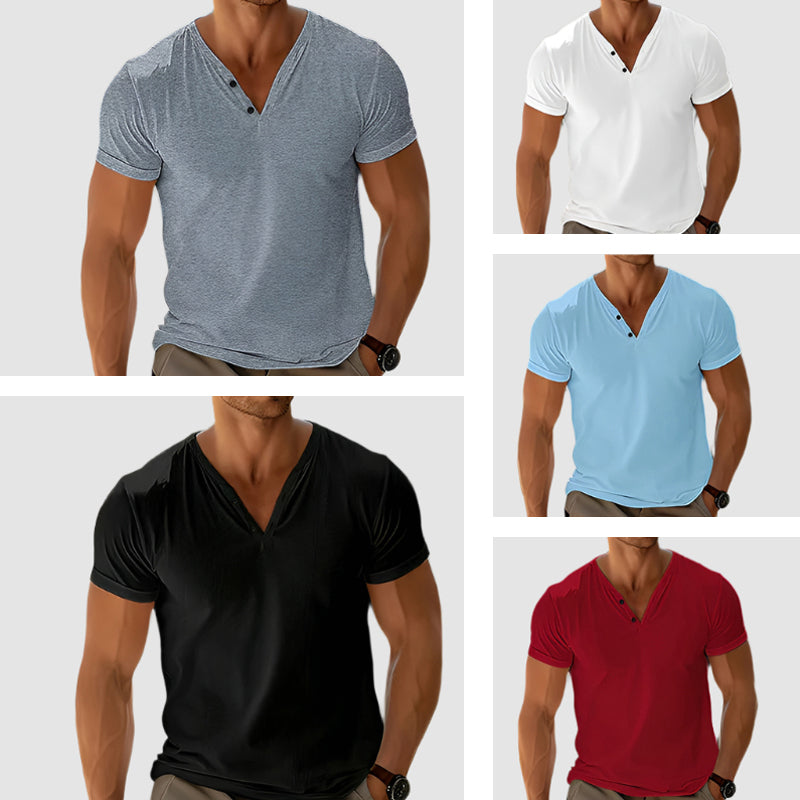 Raffaele Marini Breeze Henley Shirt - Cristian Moretti