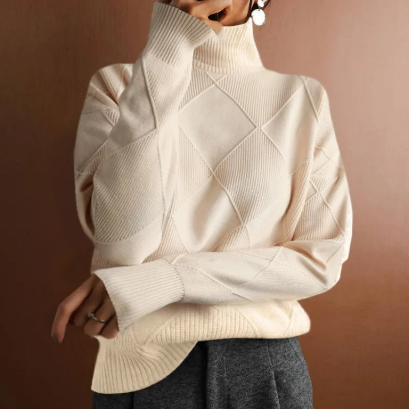 "Taglio Perfetto" Turtleneck Sweater