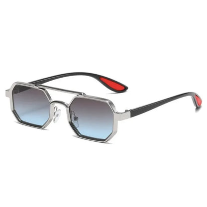 Vintage Square Sunglasses for Men Steampunk Sunglasses Retro Women Punk Style Fashion Glasses Retro Shades Gafas De Sol