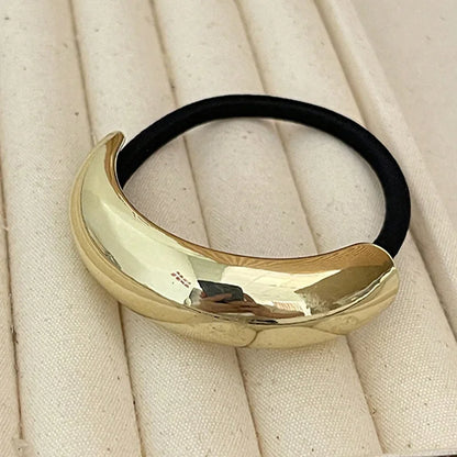 "Golden Bubble" Hair Rings