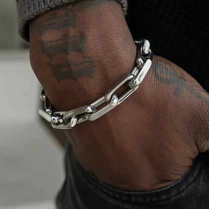 "Steel Bound" Bracelet