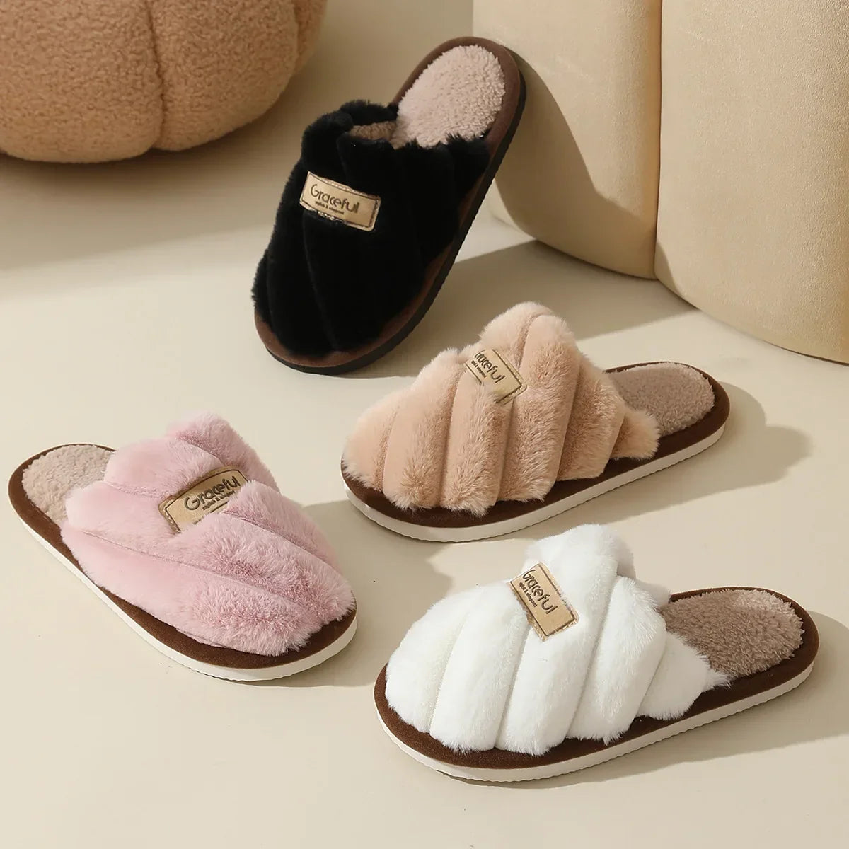 Neve Soave – Sherpa Slippers
