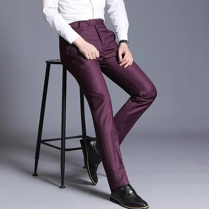 "Ambassador" Tailored Suit Pants