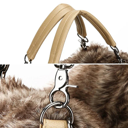 "Antonella" Fur Handbag